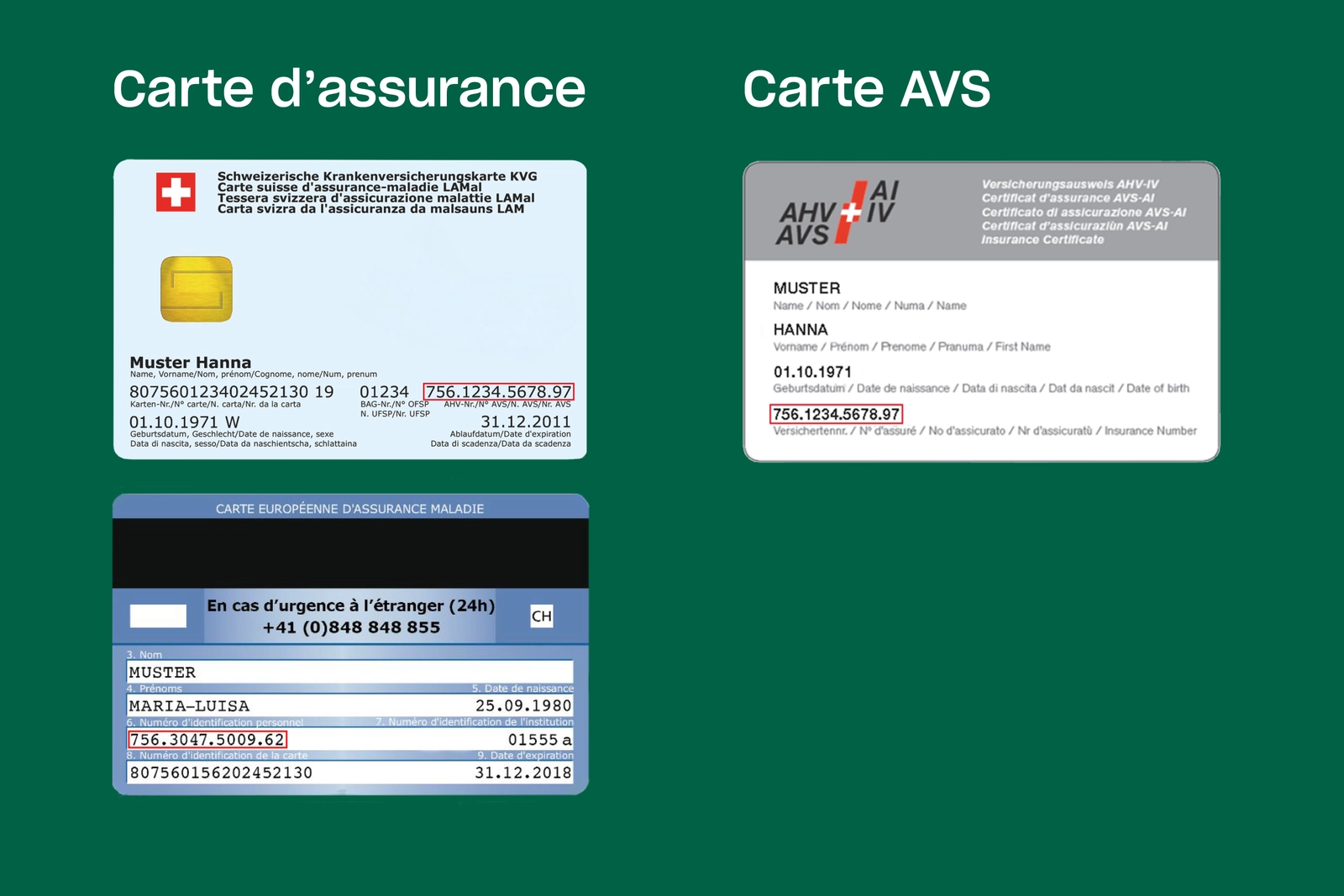 Informations AVS CHUV