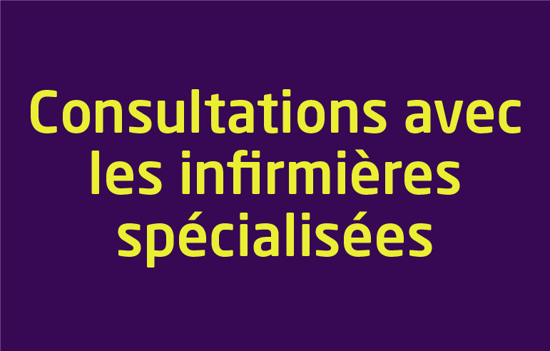 Consultation infirmière spécialisée