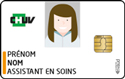 Badge assistant en soins