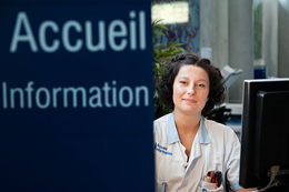 L'accueil