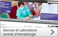 Service et Laboratoire central d'hématologie