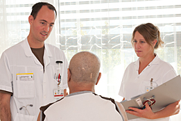 Unité d'hospitalisation à l'Hôpital Beaumont