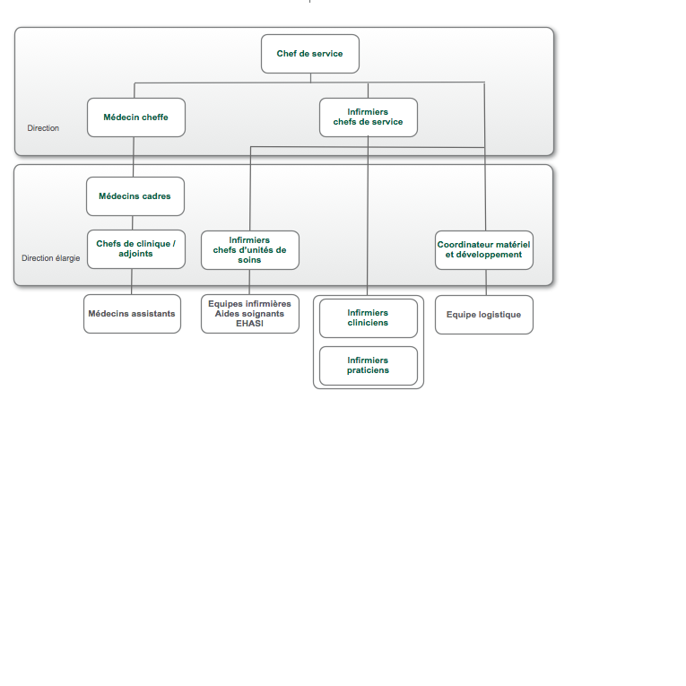 Organigramme
